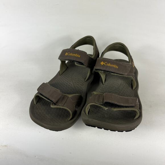 Columbia Riptide II Hiking Sandals Men's 9 Brown Low Adjustable Strap YM5363-255 - Picture 4 of 9